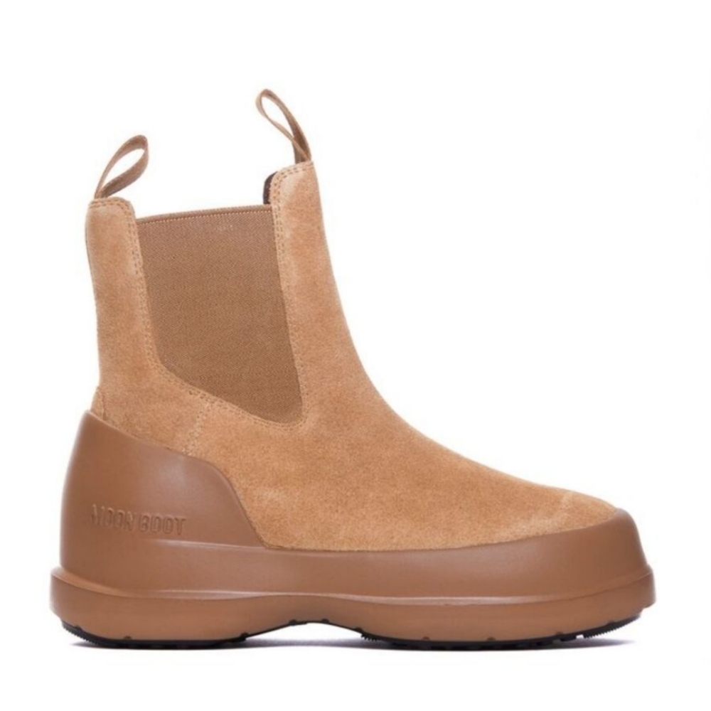 Moon Boot Luna Chelsea Suede Boots Moon Boots Luna Chelsea Suede Boot Sand Tan